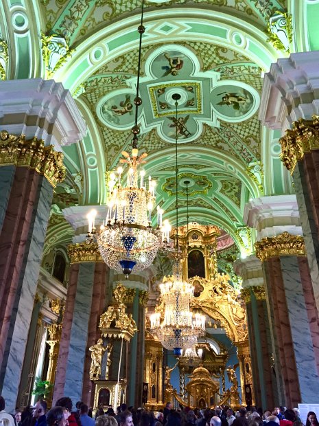  L'intérieur de la coupole