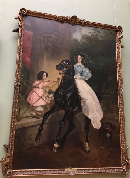 Cavalière (Giovanna et Amatsilia Pocchini) par Karl Brioullov (1832)