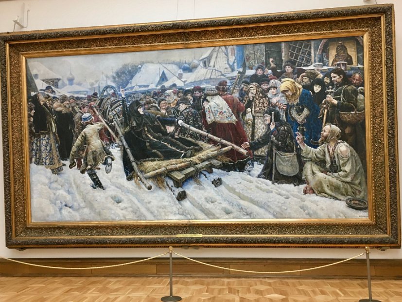 La Boyarine Morozova par Vassili Sourikov (1887)