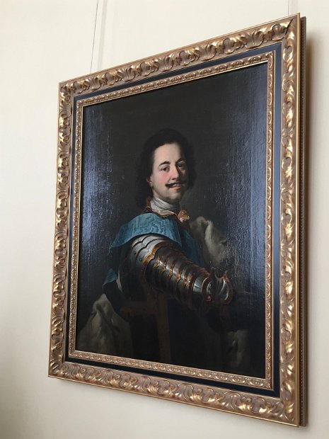 Il y a tellement d'oeuvres à admirer au musée de l'Ermitage... Une dernière : le portrait de Pierre Le Grand